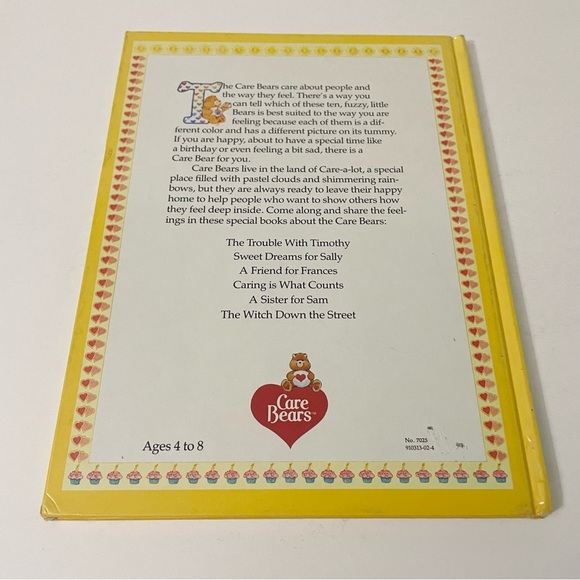 Vtg 1983 Care Bears The Witch Down The Street by Stephanie Morgan Hardcover - Picture 3 of 16